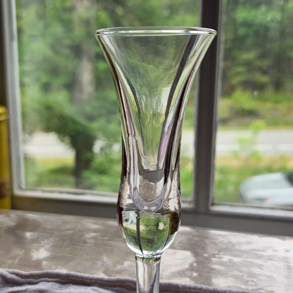 Set of 4 Vintage MCM Danish HOLMEGAARD Aperitif Cordial Glasses 5.75" H - Picture 10 of 12